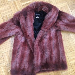 Great faux fur coat